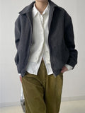 [3oz] Lusso Two-Way Minimal Blouson Jumper