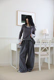 ST frill layered skirt