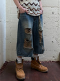 Western Vintage Bermuda Denim