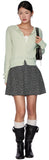 Mines Flower Short Skirt