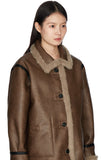 Pro Leather Shearling Short Coat