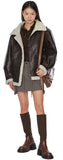 Bronn shearling leather jacket