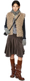 Senni mid length skirt