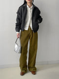 [3oz] Lusso Two-Way Minimal Blouson Jumper