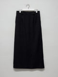 Maxi Low Rise H-Line Skirt
