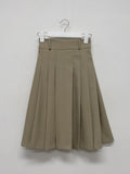 Sophie Pleats Midi Skirt