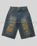 Western Vintage Bermuda Denim
