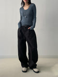 Tension Round Neck Warmer T-shirt