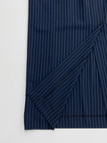 Beth Unbalanced Stripe H-Line Skirt