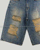 Western Vintage Bermuda Denim