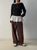 Winter Fleece Wide Training Pants