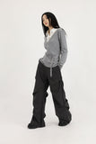 Lecell Pintuck Slacks