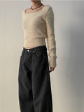 211 Stripe Wide Denim