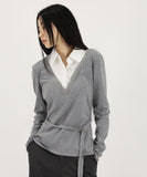 Peer diagonal cardigan