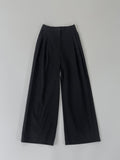 Maria Linen Banding Wide Pants