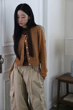 Liz crop knit cardigan
