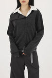 Peer diagonal cardigan