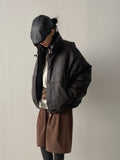 [Quilting/unisex] Deep Leather Overfit Blouson