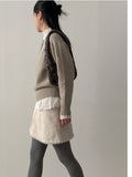 [Basic/wool 70%] Demure Roundneck Raglan Knit