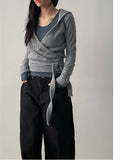 Tension Round Neck Warmer T-shirt