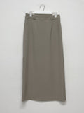 Maxi Low Rise H-Line Skirt