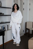 Loose fit wrap sweater