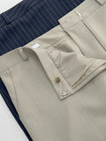 Beth Unbalanced Stripe H-Line Skirt