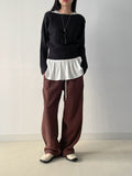 Winter Fleece Wide Training Pants