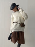 [unisex] Soft Hairy Overfit Knit