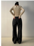 211 Stripe Wide Denim