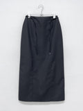 [Belt set] Dring Belt Pencil Long Skirt