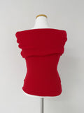 [summer] Margaret off-shoulder sleeveless knit