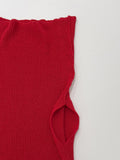 [summer] Margaret off-shoulder sleeveless knit