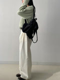 Velour Dot Backpack