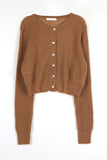 Liz crop knit cardigan