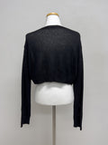 Hook Crop Knit Cardigan