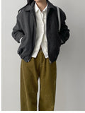 [3oz] Lusso Two-Way Minimal Blouson Jumper