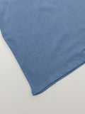 [INC MADE] Silket Square Neck Short Sleeve T-Shirt