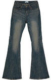 Uteo washed flare jeans