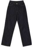 Longdi Raw Wide Jeans