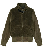 Loui zip-up shearling jacket