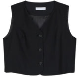 Prong Crop Jacket Vest