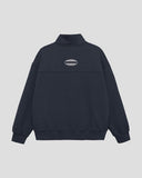 No.004 PARAGRAPH QUARTER-ZIP SWEATSHIRT