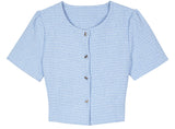 Daom Crop Tweed Jacket