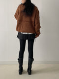 [unisex] Soft Hairy Overfit Knit