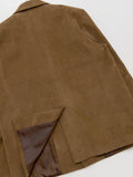 [unisex] Corduroy Single Overfit Blazer