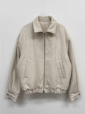 [3oz] Lusso Two-Way Minimal Blouson Jumper