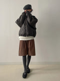 [Quilting/unisex] Deep Leather Overfit Blouson