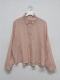 Yolu Two Way Loose Fit Cropped Shirt