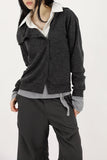 Peer diagonal cardigan